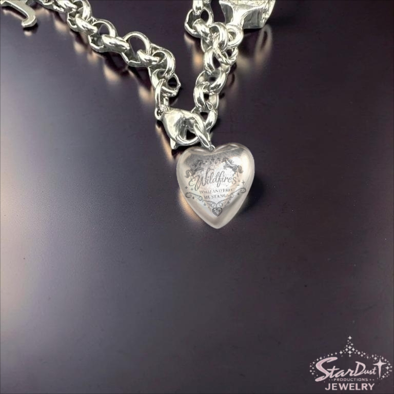 Trailer Trash Bracelet – Silver Charm Edition