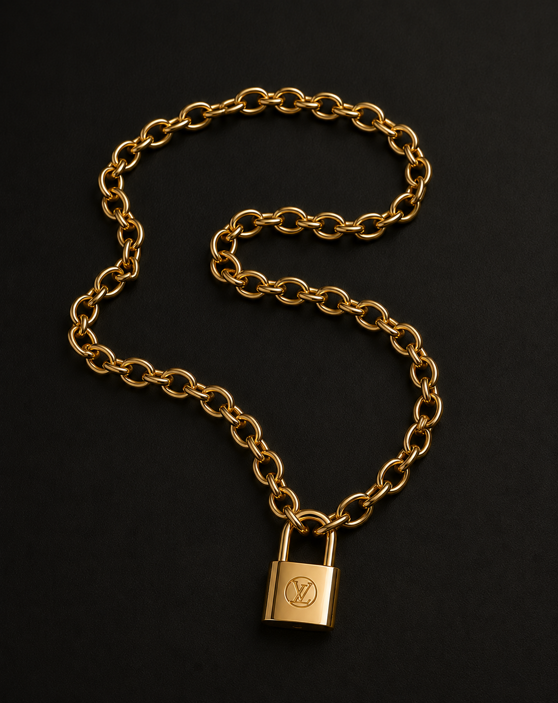 The Lockup™ LV Padlock Necklace