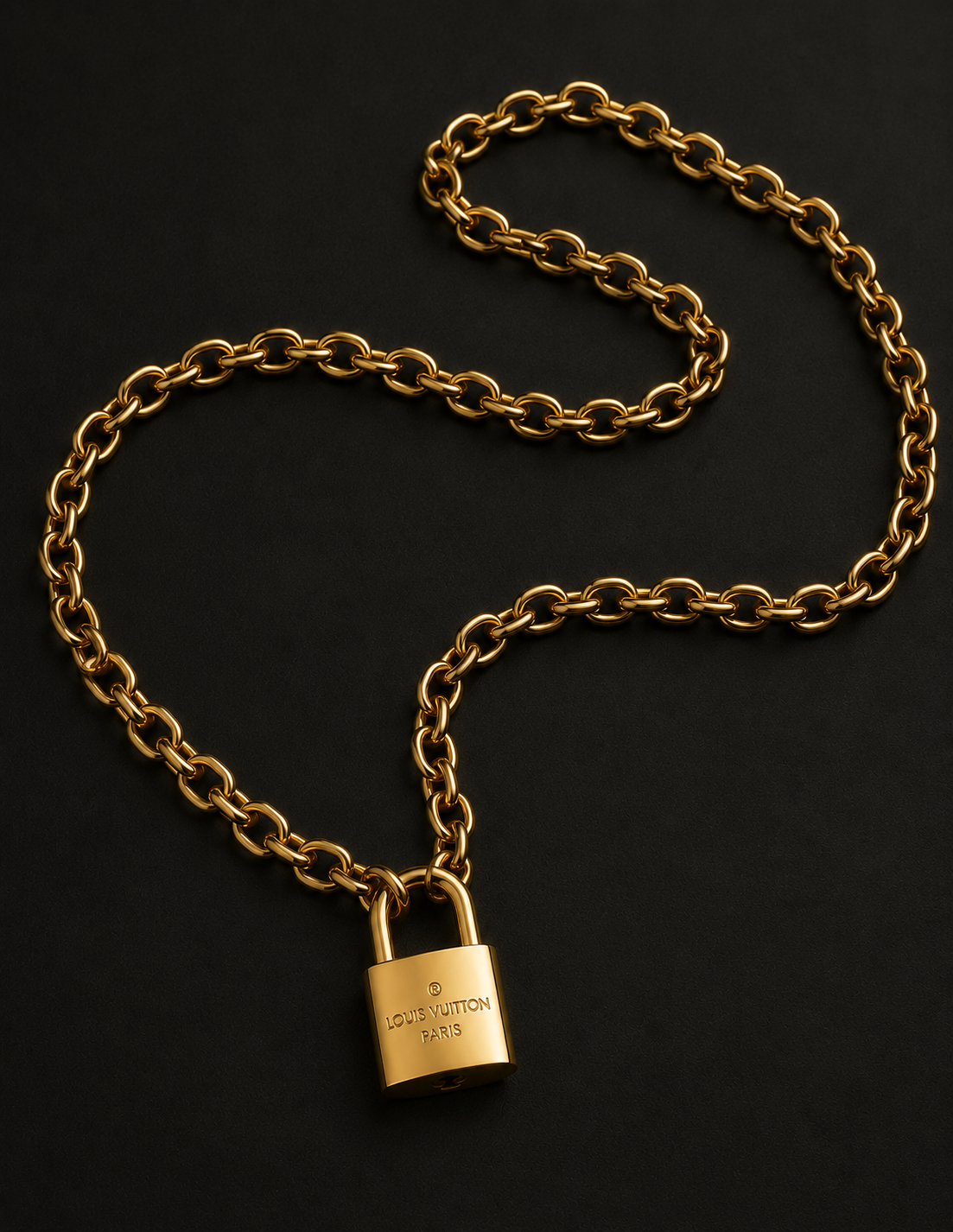 The Lockup™ LV Padlock Necklace